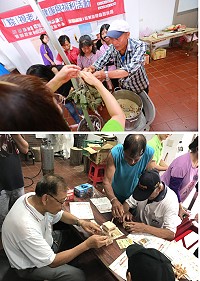 田澳社區發展協會辦理「粽」視老人健康與福利宣導活動,鄉親收穫滿滿。(圖/文:宋幸儒)