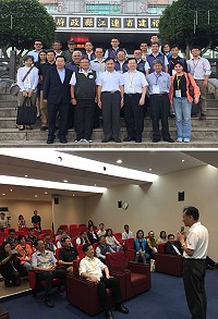 台北市政府衛生局、兵役局組成團隊訪問馬祖,昨日在縣府舉行醫療簡報,未來雙方還會有更多醫療上支援合作機會。(圖/文:馮紹夫)