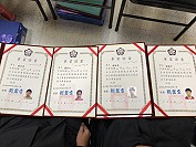 　絕版畢業證書。（圖與文：陳鵬雄）
