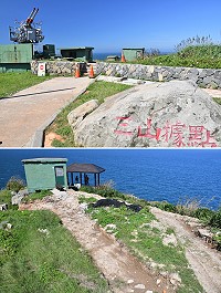 西引島三山據點景區進行修繕,原來連接涼亭與停車場的階梯步道將修建為無障礙的平坦路線,讓旅遊空間更友善。(圖/文:陳其敏)