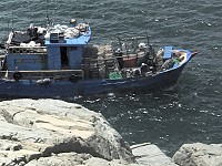 又見違法使用章魚籠,岸巡東莒猛澳安檢所立即蒐證函送。(圖:海洋委員會海巡署金馬澎分署第一○岸巡隊)
