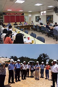 監察委員劉德勳、仉桂美、林雅鋒、蔡崇義抵馬巡察,受理民眾陳情也瞭解縣府重大建設辦理情形。(圖/文:馮紹夫)
