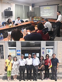 中央健康保險署署長李伯璋昨日前往北竿衛生所了解業務。(圖/文:馮紹夫)