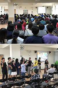 　連江縣107年度全縣教師課程與教學專業工作坊始業式6月30日舉行，並邀請夢的N次方團隊來馬協助教學。（圖／文：吳嘉榮）