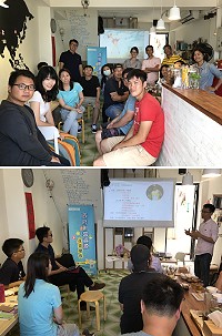 　政府創業資源巡迴講座馬祖場6月30日舉行，邀請行政院新創基地營運長邵文正主講。（圖／文：吳嘉榮）