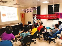 　莒光社區健康營造中心2日晚間邀請台北中醫師於東莒衛生所會議室開課「慢性病保健與健康飲食」，帶大家一同了解慢性病如何預防保健以及如何吃得更健康。（圖／文：蔡夢玲、莒光社區營造中心提供）