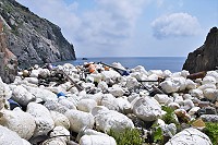 　白色小山。（圖／文：陳其敏）