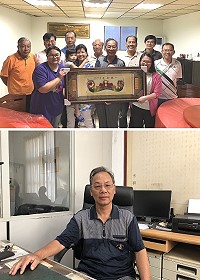 服務公職長達45年,北竿戶政事務所主任陳天喜今年7月中旬屆齡退休。(圖/文:陳鵬雄)