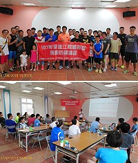 　連江縣體育季運動防護講習圓滿落幕，在名師指導之下，學員們對於運動傷害及防護都有基礎認知。（圖：連江縣體育會籃球委員會）