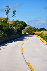 　東引地區107年道路鋪面整建工程，總長度超過2公里，道路品質有效提升。（圖／文：陳其敏）
