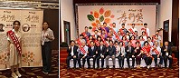 東莒青年林家瑜榮獲107年全國孝行獎,13日於台南市大億麗緻酒店參加全國孝行獎表揚。(圖:蔡夢玲、內政部)