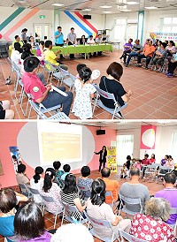 南竿警察所召開107年度社區治安座談會,邀請各界討論多項議題,檢察署主任檢察官鄧巧羚也針對五合一選舉,嚴正宣達檢方查賄制暴與查緝妨害投票的決心。(圖/文:曹重偉)
