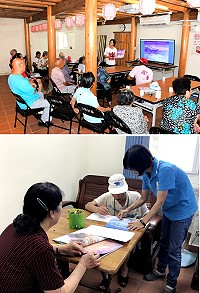 銀髮族閱讀彩繪體驗　依公依嬤重拾童趣笑開懷