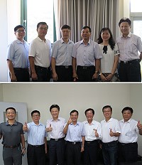 為貫徹執行107年地方公職人員選舉嚴密查察賄選,連江地檢署拜訪轄內金融機構,全面掌握可疑資金動態,杜絕賄選。(圖:連江地檢署)