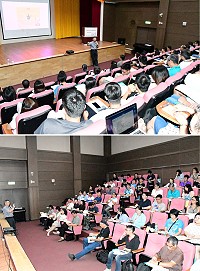 認識考古學是認識老祖先的第一步,縣府文化處20日起推出考古基礎知識及田野工作實務研習營,首日為概念課程,讓學員們對馬祖考古的興趣開始萌芽。(圖/文:曹重偉)