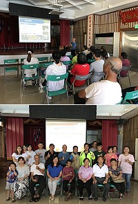 　環資局「107年低碳永續家園社區經驗交流分享」，25日西莒登場，希望透過經驗分享，落實低碳作為，達到低碳永續家園的目標。（圖／文：宋幸儒）
