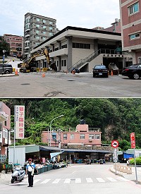 南竿獅子市場恢復營業還要再等等,目前周邊道路還在施工階段,廠商評估連同養護期要到8月底才能完成,南竿鄉公所方面指出,預計於9月初完成攤商進駐獅子市場後重啟營運。(圖/文:曹重偉)