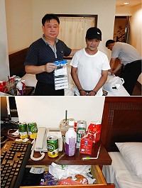 　一位林姓台籍男子正因毒品案遭通緝，今年持他人身分證矇混搭船來馬，仍不改惡習，經連江縣警察局於旅館內查獲！坦承後全案依涉嫌違反毒品危害防制條例函送偵辦。（圖：南竿警察所）