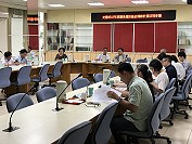 　交通部107年度離島建設基金補助計畫訪視會議21日召開，行政處、交旅局、衛福局、文化處皆與會出席進行簡報說明。（圖／文：吳嘉榮）