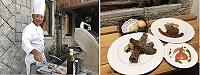 日本料理學校石田校長客座芹壁主廚,推出精緻海陸套餐大受好評。(圖/文:陳鵬雄)