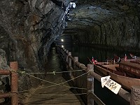 　南竿北海坑道照明線路9月3日至7日全面進行換修工作，坑道步道暫停開放。（圖／文：吳嘉榮）