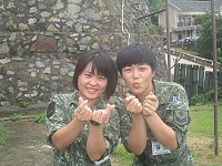 　圖為上士沈品慧及上兵林思裴。（圖／文：洪慶傳）