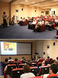 縣府4日召開天下論壇心得發表會,縣長劉增應與參與成員交流會後感想。(圖/文:吳嘉榮)