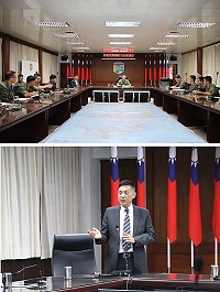 (上圖)副主任主持性騷擾暨性別暴力防治講習。(下圖)楊教授講授相關法規及案例。(圖/文:江耿逸)