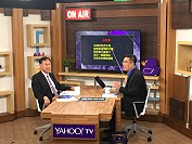 台灣最大入口網站Yahoo奇摩網站Yahoo TV直播節目《彭博士觀風向》17日專訪劉增應聊馬祖的美景、美食、美酒跟私房景點。(圖:縣府行政處提供)
