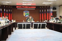 　副指揮官主持國防部資通安全巡迴講習。（圖／文：張炘獻）