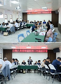 為宣示查賄、反賄及防杜虛設戶籍人口之決心,法務部次長張斗輝偕同檢察總長江惠民率檢、警、調、廉政高層人員蒞馬,與執法單位主管召開選舉查察座談會。(圖/文:曹重偉)