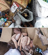 北竿鄉將廚餘丟入資源回收車情況嚴重,連江縣環境資源局呼籲民眾垃圾分三類及確實執行,以免被基隆退貨。(圖:連江縣環境資源局)