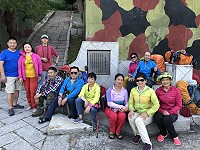 　十一長假陸客量明顯增加，昨天一團來自杭州自由行陸客專程來北竿露營。（圖／文：陳鵬雄）