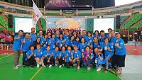 地區環保志工赴台參加今年度全國環保志工群英會活動,各項競賽於6日在桃園市國立體育大學綜合體育館舉辦,結果獲得啦啦隊團隊合作獎、環境保衛戰並列優勝,是歷年來成績最好的一次。(圖:連江縣環境資源局)