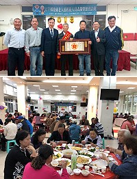 北竿鄉各界舉辦老人節活動,年度模範老人與敬老楷模接受表揚。(圖/文:陳鵬雄)