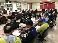 　連江縣運動會總領隊會議12日舉行，再次進行各部行政工作確認，共同讓賽事圓滿成功。（圖／文：吳嘉榮）
