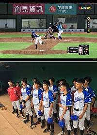 黑豹旗捷報!馬祖高中12比10力克淡水商工拿下隊史首勝。(圖:截自ELTA、許喬秝)