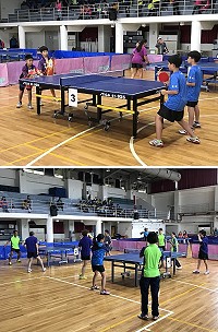縣運桌球賽第2天激戰,社會組分出勝負,東引第1名、北竿第2名、南竿第3名。(圖/文:吳嘉榮)