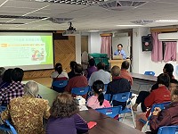 民政處勞動行政科15日在北竿舉辦勞工權益說明會。(圖:民政處)