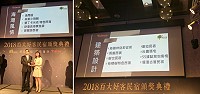 北竿舒漫活及南竿55據點獲頒107年全國百大好客民宿獎盃。(圖:舒漫活海景旅宿提供)
