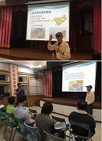 馬祖地質說明會24日西莒登場,希望透過與鄉親互動,結合社區力量帶動地區整體發展。(圖/文:宋幸儒)