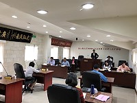 　北竿鄉民代表會第10屆第8次定期大會26日聽取鄉長施政報告及工作報告。（圖／文：陳鵬雄）
