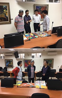 107學年度全國學生美術比賽縣內複賽結果26日揭曉,縣府教育處邀請3位專業評審進行評選工作,並公布各組優勝名單。(圖:教育處)