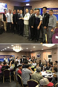 南竿鄉公所31日舉辦慶祝榮民節表揚模範榮民暨餐會活動,表揚模範榮民李順發。(圖/文:吳嘉榮)