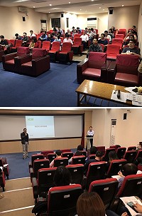 縣府行政處10月31日辦理首場資安研討會教育訓練,建立並強化公務人員資安意識。(圖:行政處)