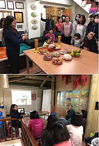 文化處「馬媳會」文化融合體驗特別在南北竿推出祭祀課程,讓現代婦女不再為祭祀拜拜而傷腦筋。(圖/文:陳鵬雄)