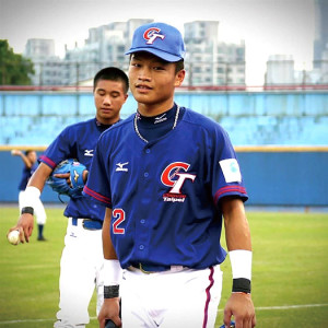 邱達昱曾代表臺灣出賽世界少棒錦標賽,並入選U12、U18棒球國手,成績輝煌。(圖/文:謝沛宸)