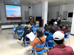 　連江縣交通旅遊局2日到莒光辦理旅宿業軟體提升改造說明會。（圖／文：蔡夢玲）