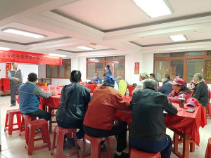 馬祖境天后宮管理委員會完成新任主任委員改選曾林官高票勝出,組成第15屆廟管會核心幹部,並將於明年1月1日交接。(圖/文:曹重偉)