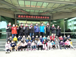介壽附幼白雲班小朋友9日參訪南竿鄉公所,透過校外教學不同體驗,提供多元學習及充實課外知識。(圖:南竿鄉公所)